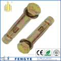 Hex nut expanding bolts concrete